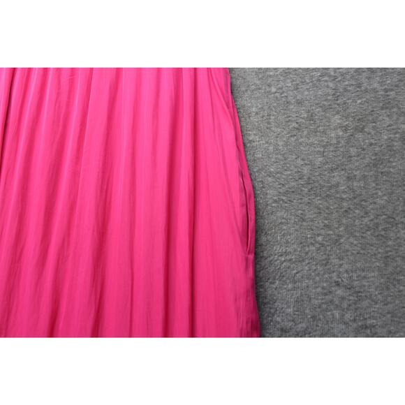 CHICO'S Pink Ruffle Tiered Sleeveless Maxi Dress Size 2 US Large / 12 - Picture 3 of 6